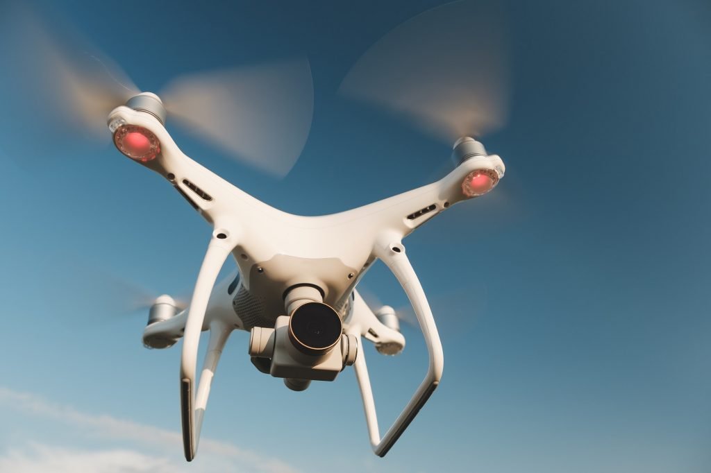 Drone met digitale camera